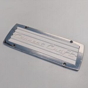Correct Craft foot pad, rebuilt sports boat step pad, Rubber Embleme Mustang SS